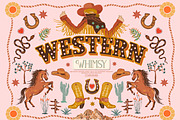 Western Whimsy, a Pattern Graphic by MSNTY STUDIOX (Thumbnail 1 of 26)