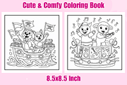 Cozy Hawaii Coloring Pages For Kids, an Animal Illustration by Coco Bloom (Thumbnail 3 of 3)