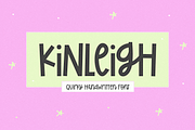 Kinleigh | Cute Quirky Font, a Handwritten Font by KA Designs (Thumbnail 1 of 12)