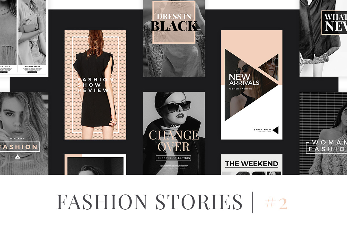 Fashion Instagram Stories V2, a Social Media Template by MinimalStudioCo (Photo 1 of 8)