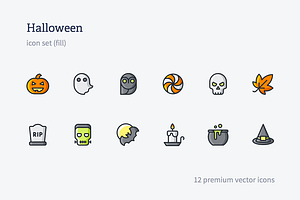 Halloween Icon Set