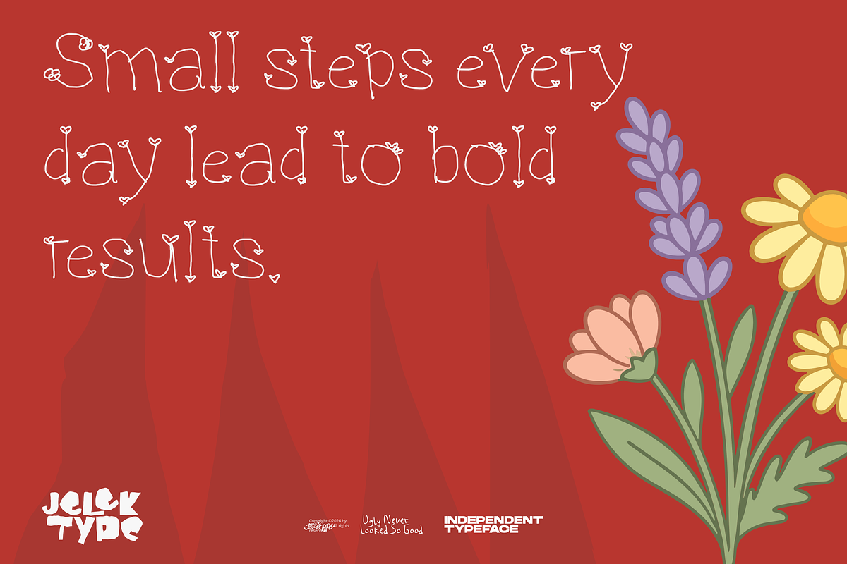 Hausty Karie, a Handwritten Font by JelekType (Photo 5 of 6)