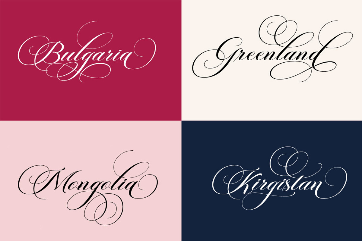 Rigestha Script, a Script Font by Has_rizal (Photo 8 of 13)