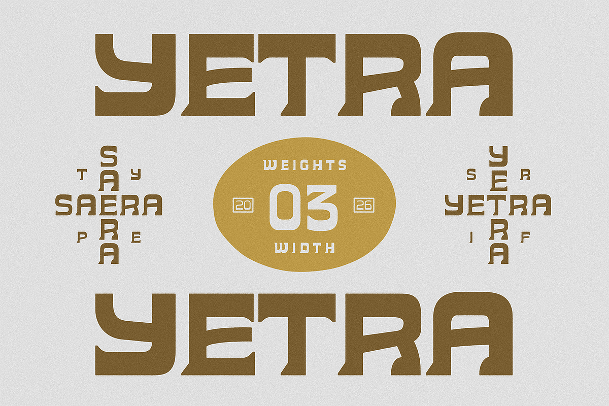 SAE YETRA - Artisan Sans & Serif, a Slab Serif Font by Saera Type (Photo 5 of 19)