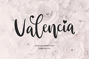 Valencia, a Script Font by Larin Type Co. (Thumbnail 1 of 10)