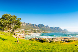 Camps Bay in Cape Town, South Africa, a Nature Photo by THP Creative