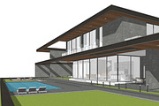 Villa Horizontal 3D, an Architecture 3D Model by Just Necessary (Thumbnail 14 of 21)