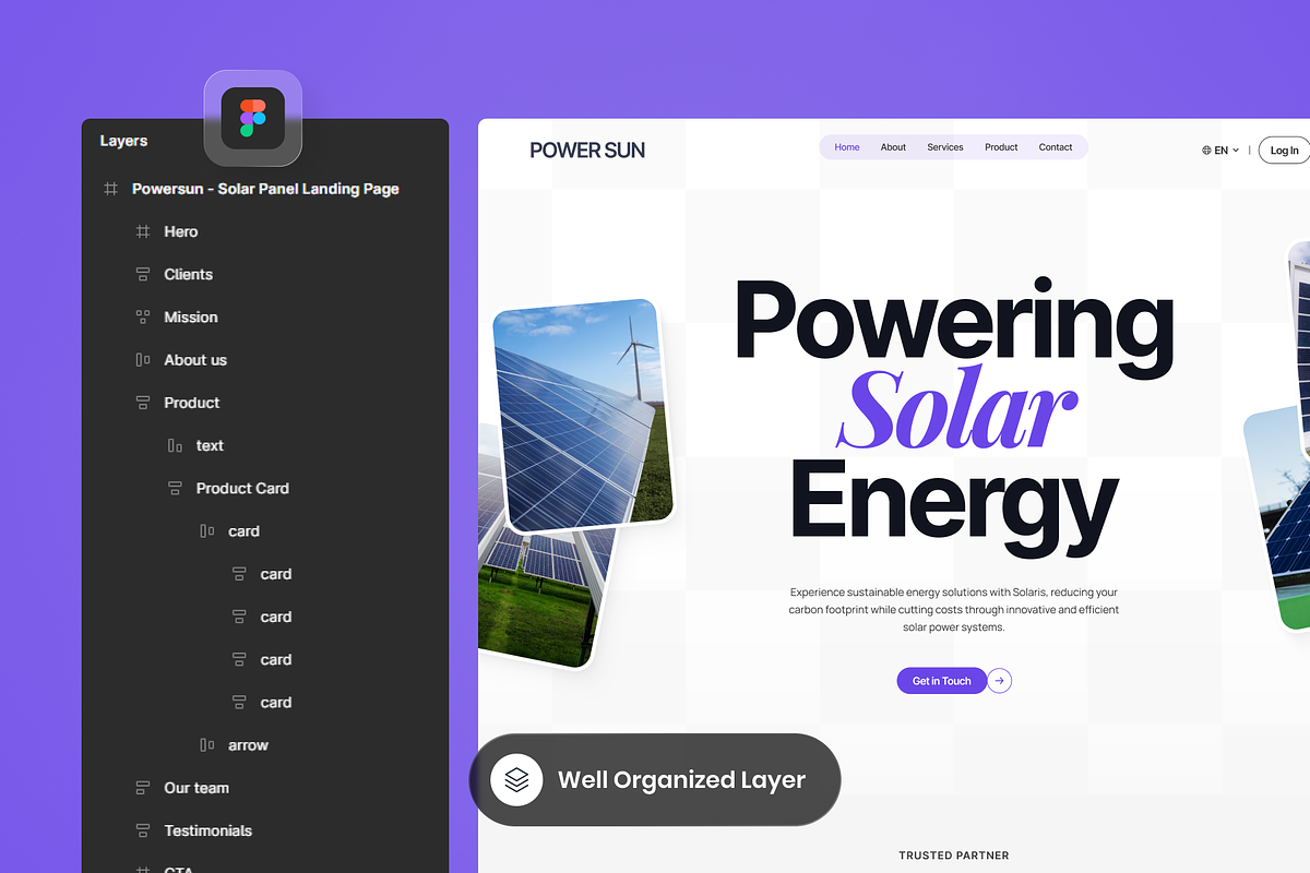 POWERSUN - Solar Panel Company, a Landing Page Template by SLAB! Design (Photo 2 of 4)