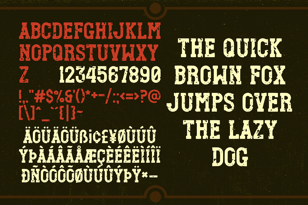 Rough Company, a Slab Serif Font by RADesigns21 (Photo 6 of 7)