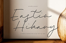Eastin Hikary Font