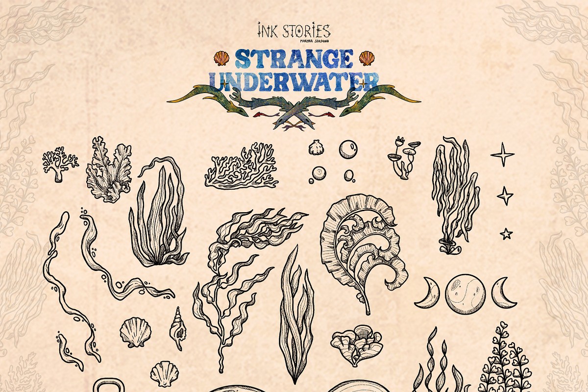 Strange Underwater, an Animal Illustration by Ink Stories (Photo 5 of 20)