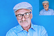Whit Oil Paint, an Action Add-On by MRI STUDIO (Thumbnail 3 of 15)
