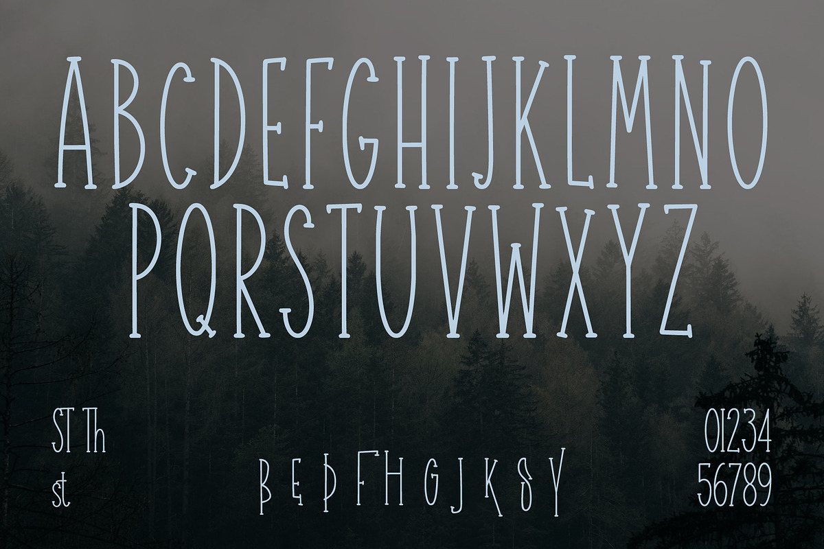 Mahameru Forest | Whimsical Serif, a Handwritten Font by Koplexs Studio (Photo 8 of 10)