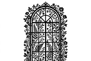50 Floral French Window Ornament, a Decorative Illustration by Amazin_art (Thumbnail 7 of 35)