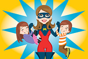 Super Hero Scenes, an Illustration by Kakigori Studio (Thumbnail 2 of 4)