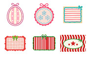 Christmas Coquette Frame Clipart PNG, an Illustration by SinaCreation (Thumbnail 3 of 7)