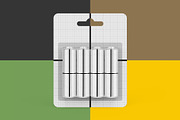 Battery AA. 3in1 Mockup, a Packaging Mockup by easymock (Thumbnail 11 of 16)