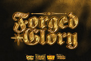 Fantasy Royal Gold Text Effect, a Layer Style Add-On by Matsero (Thumbnail 1 of 4)