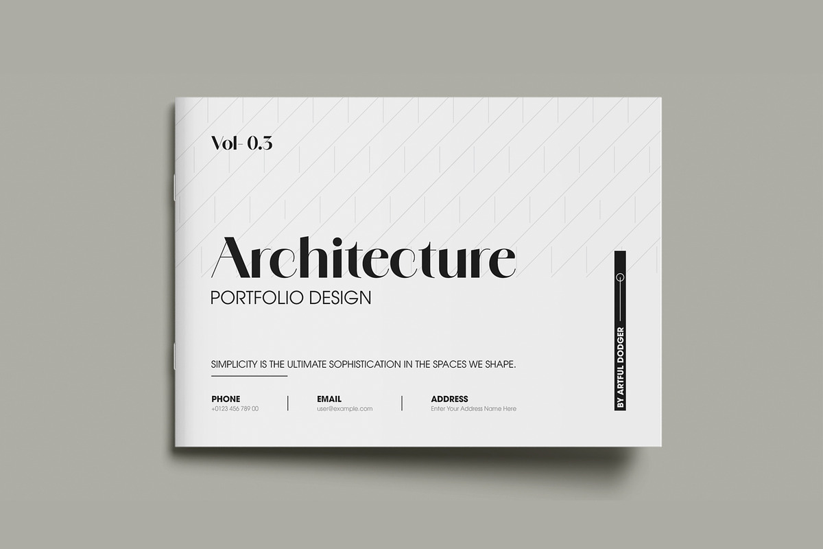 Architecture Portfolio Template preview 2