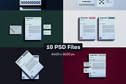 Realistic RAW Stationery Mockup Set, a Books & Magazine Mockup by rodrigofkaminski (Thumbnail 5 of 10)