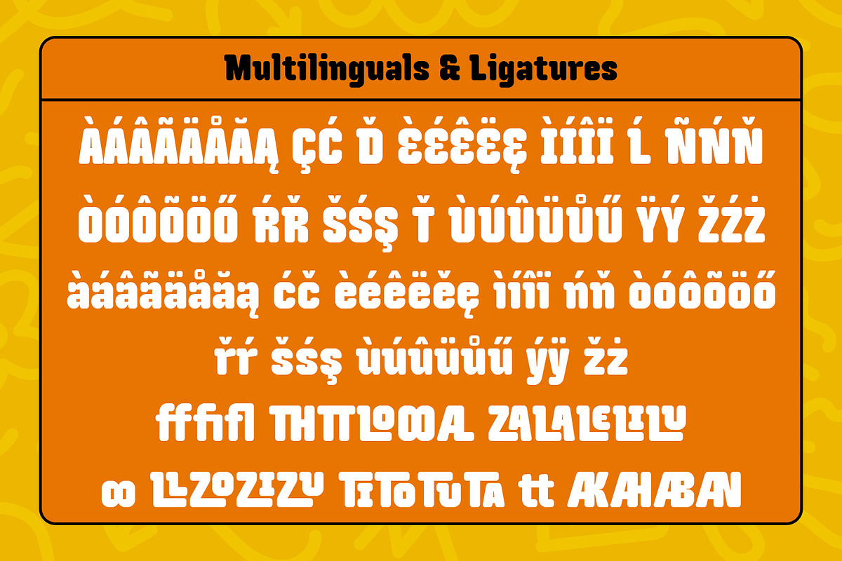 Caramoo – Playful Round Font, a Sans Serif Font by Almarkhatype (Photo 9 of 10)