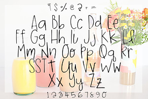 RACHEL Hand Lettered Font