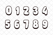 Candy Outline, a Handwritten Font by Fourteen Letter (Thumbnail 3 of 5)