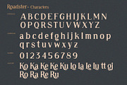 Roadster - Rough Display, a Script Font by Alpaprana (Thumbnail 7 of 9)