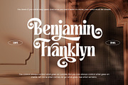 Rosiana - Modern Serif, a Serif Font by Arterfak Project (Thumbnail 2 of 13)