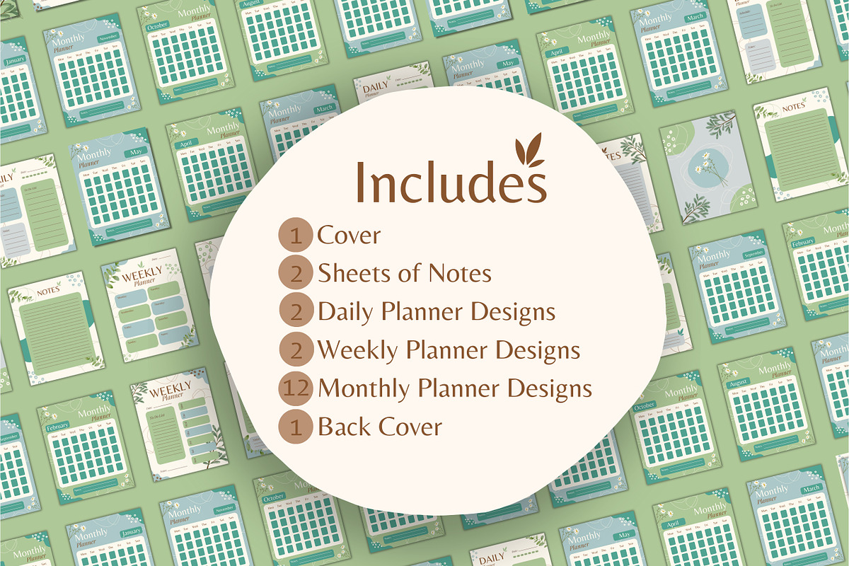 2030 Planner Canva Template Set