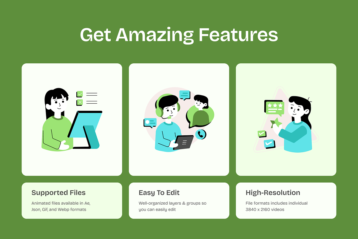 110 Animated Business Ecosystem, a Duotone Icon by Vectors Market (Photo 2 of 4)