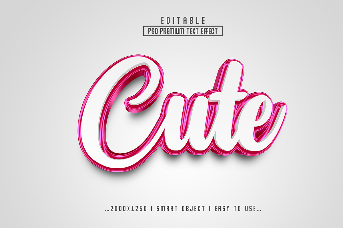 Top 3d Psd Text Effect Style, a Layer Style Add-On by Md Jahidul99 (Photo 7 of 16)