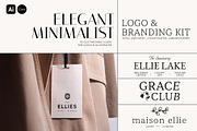 Minimalist Logos & Branding Kit, a Branding & Logo Template by Boldette Studio (Thumbnail 1 of 13)