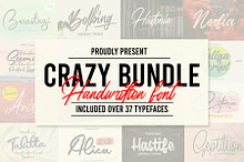 CRAZY BUNDLE - Handwritten Font
