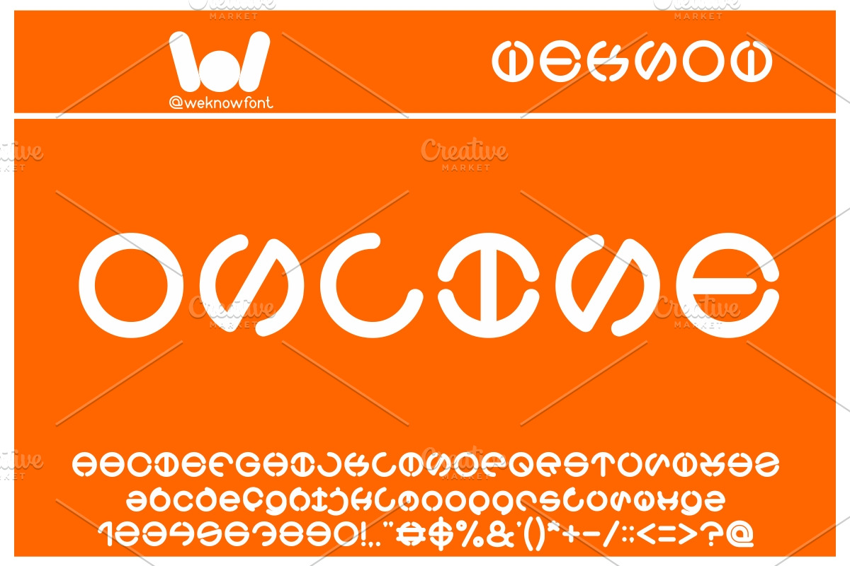 the world, a Font by weknow (Photo 5 of 5)