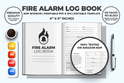 Fire Alarm Log Book KDP Interior, a Templates & Theme by M9 Design (Thumbnail 2 of 3)