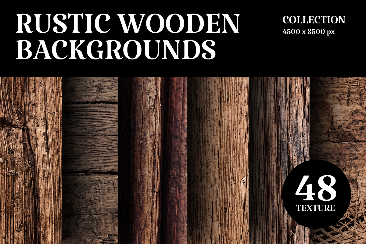 Rustic Wooden Backgrounds, a Background Graphic by PopotLane (Photo 1 of 9)