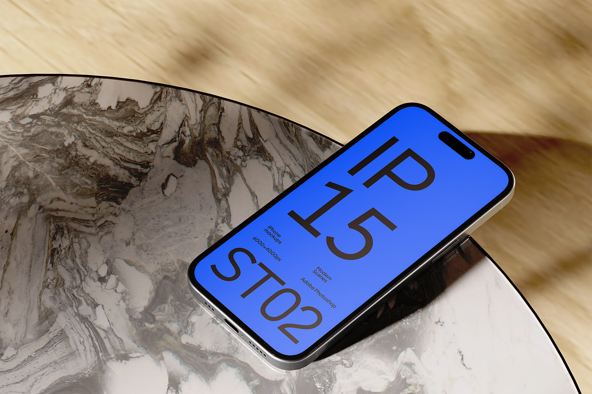 Aesthetic iPhone Mockup 01, a Device Mockup by Croma Studio (Photo 3 of 3)