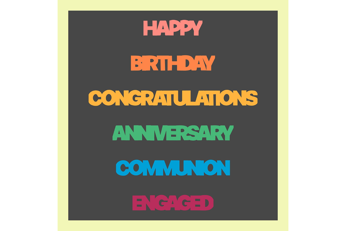 Cake Topper Joined Font, a Sans Serif Font by GC Laser Files (Photo 4 of 7)
