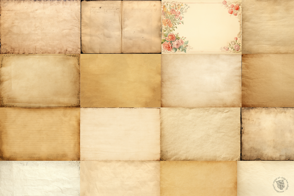Ultimate vintage paper collection, a Texture Graphic by Studio.Valhalla (Photo 7 of 12)