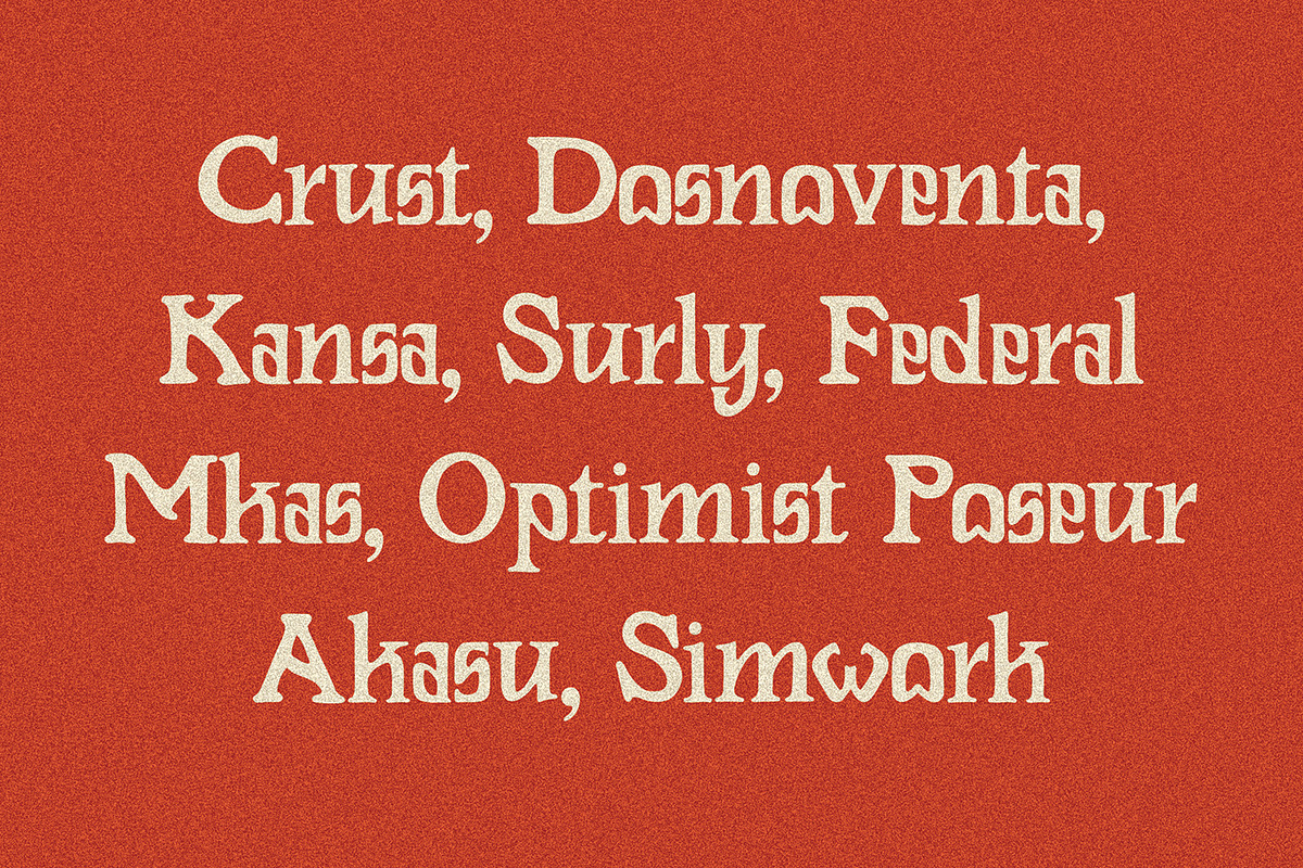 Rowdin Serif, a Serif Font by AROKA (Photo 3 of 10)