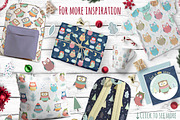 Winter Owls: patterns, illustrations, a Pattern Graphic by Gulnara Sabirova (Thumbnail 10 of 10)