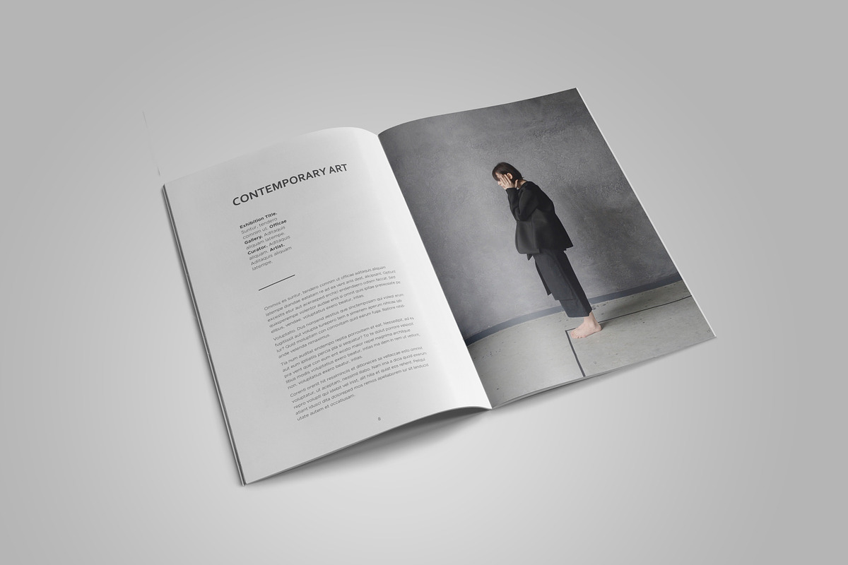 Art Portfolio, a Magazine Template by Bookrak Graphic Design (Photo 4 of 20)