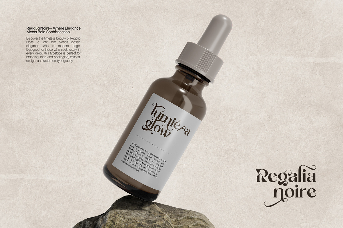 Regalia Noire - Duo Font, a Script Font by Inviline.co (Photo 12 of 14)