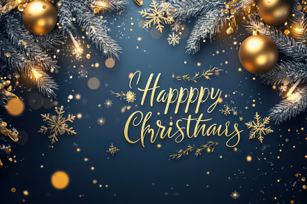 Festive holiday decorations feature, a Photo by Tanuart
