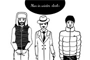 People in winter look set., a Person Illustration by AnastasiaFears (Thumbnail 3 of 4)