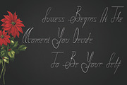 Number One, a Script Font by Dira Studio (Thumbnail 1 of 5)