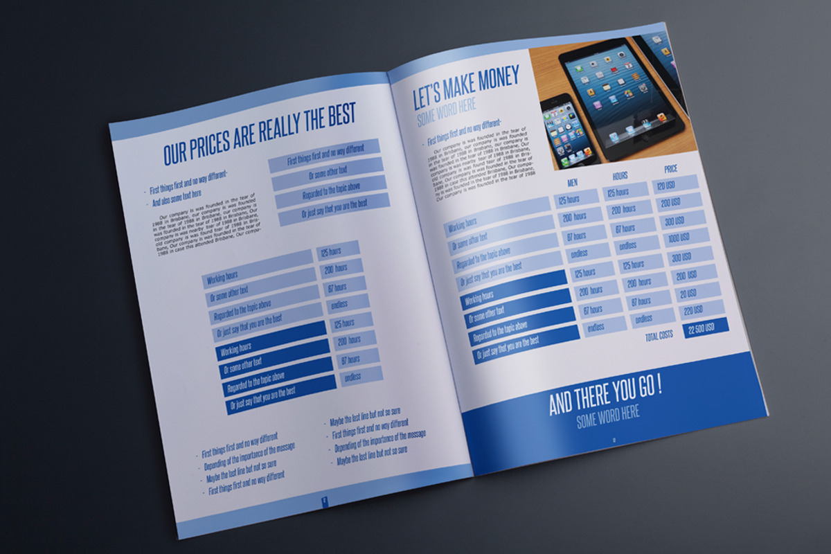 Indesign Investment proposal A4, a Templates & Theme by RudanStudio (Photo 7 of 8)