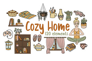 Cozy Home, an Object Illustration by ananastya