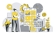 Business Outline Illustrations, a Templates & Theme by alexdndz (Thumbnail 35 of 52)
